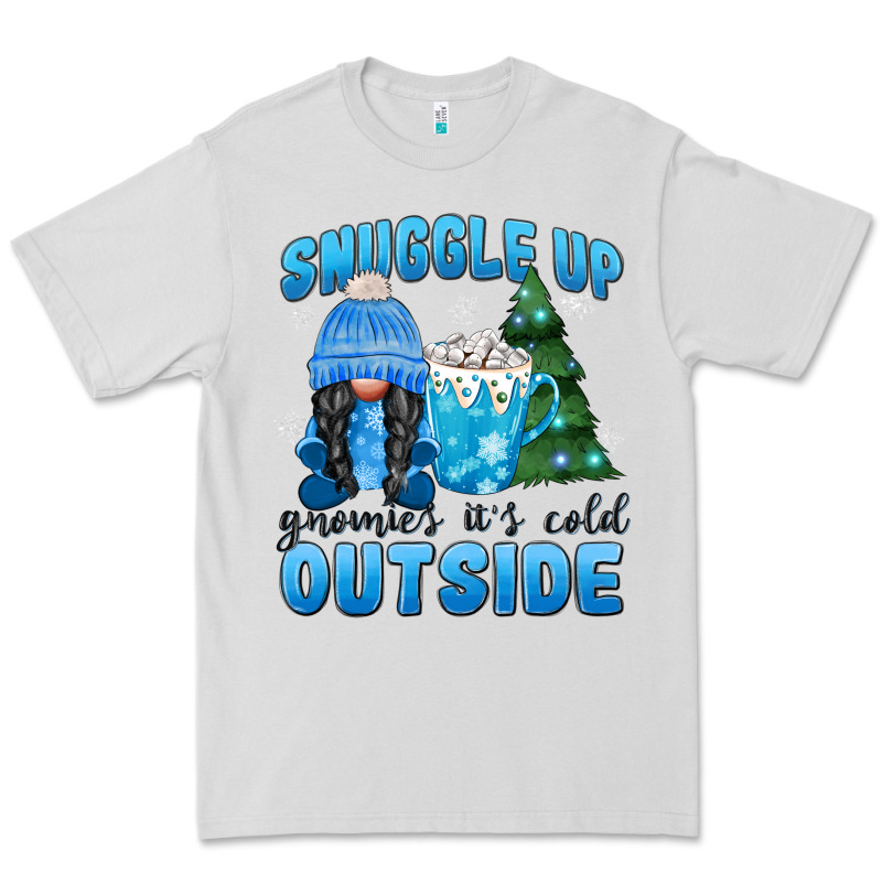 Snuggle Up Gnomies It's Cold Outside Premium Tee by MaliasSmallBusiness | Teevron