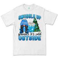 White snuggle up gnomies it's cold outside Premium Tee - MaliasSmallBusiness