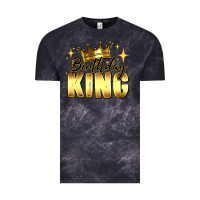 Cloud Black birthday king Vintage Tee - RanaPortraitStore