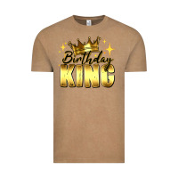 Vintage Coffee birthday king Vintage Tee - RanaPortraitStore