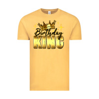 Vintage Mustard birthday king Vintage Tee - RanaPortraitStore