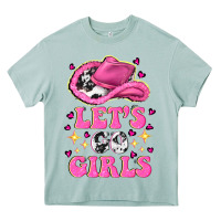 Arona lets go girls Heavy Core Tee - NancyCooperArtShop