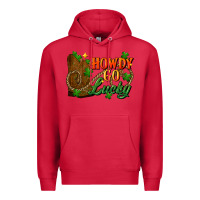 Cardinal Howdy go lucky st. patricks day Premium Hoodie - FaDigitalArtStudio
