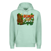 Seafoam Howdy go lucky st. patricks day Premium Hoodie - FaDigitalArtStudio