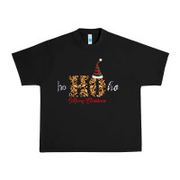 Black Ho Ho Ho Merry Christmas Urban Heavy Tee - Bettercallsaul