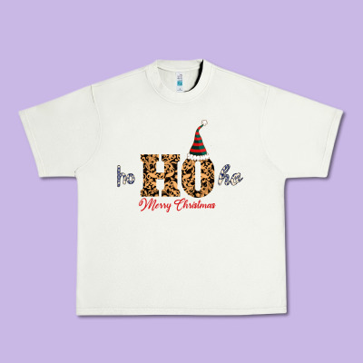 Ho Ho Ho Merry Christmas Urban Heavy Tee Designed By Bettercallsaul