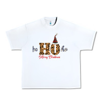 White Ho Ho Ho Merry Christmas Urban Heavy Tee - Bettercallsaul