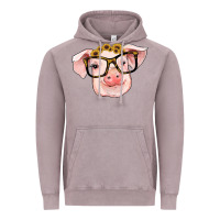 Vintage Zinc sunflowers with pig Vintage Hoodie - RanaPortraitStore