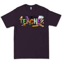 Plum halloween teacher Premium Tee - NancyCooperArtShop