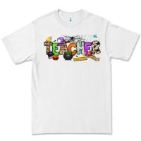 White halloween teacher Premium Tee - NancyCooperArtShop