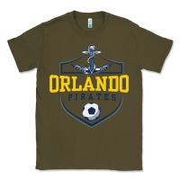 Army Green Orlando pirates, ball Classic Tee - tuanDangUi