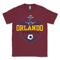 Burgundy Orlando pirates, ball Classic Tee - tuanDangUi