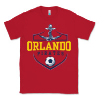 Red Orlando pirates, ball Classic Tee - tuanDangUi