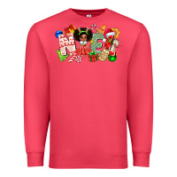 Cardinal Noel Afro Girl Baby Premium Sweatshirt - CowhideDigitalArt