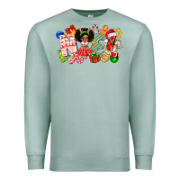 Noel Afro Girl Baby Premium Sweatshirt | Teevron