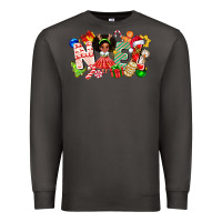 Smoke Noel Afro Girl Baby Premium Sweatshirt - CowhideDigitalArt