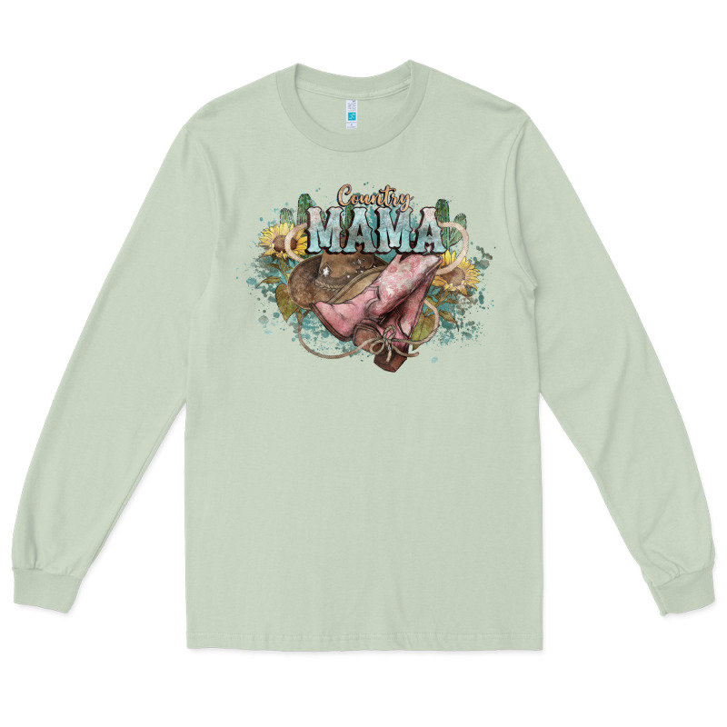 Country Mama Long Sleeve Tee by HowdyJamesFarm | Teevron