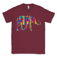 Burgundy Elephant1687 Classic Tee - tuanDangUi