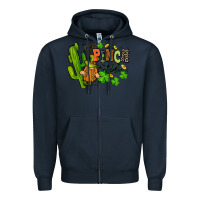 Navy un pinch able Zipper Hoodie - FaDigitalArtStudio