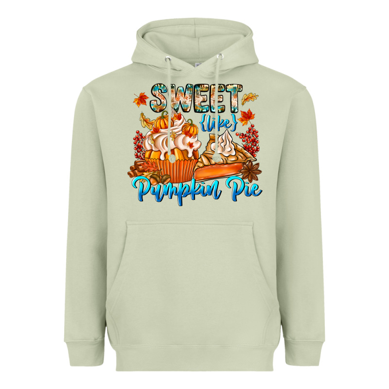 Sweet Like Pumpkin Pie Heavyweight Hoodie by CowhideDigitalArt | Teevron