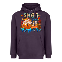 Plum Sweet Like Pumpkin Pie Heavyweight Hoodie - CowhideDigitalArt