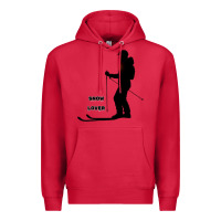 Cardinal nighttime ski adventure Premium Hoodie - tuanDangUi