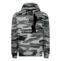 Slate Camo nighttime ski adventure Premium Hoodie - tuanDangUi