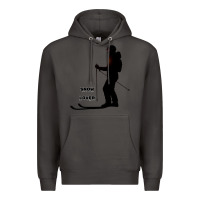 Smoke nighttime ski adventure Premium Hoodie - tuanDangUi