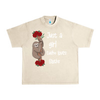 Sandshell just a girl who loves sloths Urban Heavy Tee - Bettercallsaul