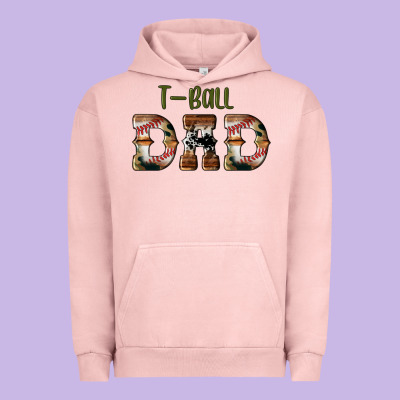 Sport T Ball Dad Urban Hoodie Designed By Artiststas