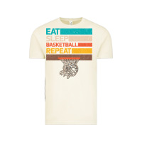 Vintage Arctic Eat Sleep Basketball Repeat Vintage Tee - Bettercallsaul
