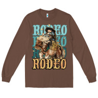 Chestnut Rodeo kid Cowboy midilli horse Long Sleeve Tee - HowdyJamesFarm