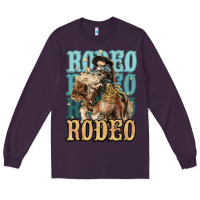 Plum Rodeo kid Cowboy midilli horse Long Sleeve Tee - HowdyJamesFarm