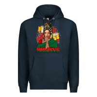 Navy believe black woman Premium Hoodie - FaDigitalArtStudio