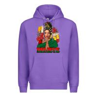 Purple believe black woman Premium Hoodie - FaDigitalArtStudio