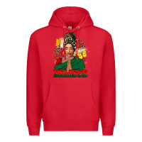 Red believe black woman Premium Hoodie - FaDigitalArtStudio