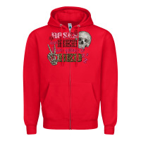 Red Valentine's Day Roses Are Red I Am Going To Bed Zipper Hoodie - FaDigitalArtStudio