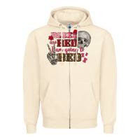 Sandshell Valentine's Day Roses Are Red I Am Going To Bed Zipper Hoodie - FaDigitalArtStudio