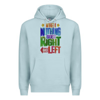 Blue Mist motivational direction quote Premium Hoodie - tuanDangUi