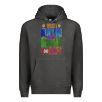 Charcoal Heather motivational direction quote Premium Hoodie - tuanDangUi