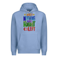 Colony Blue motivational direction quote Premium Hoodie - tuanDangUi
