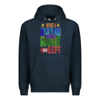 Navy motivational direction quote Premium Hoodie - tuanDangUi