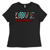 Black christmas gemstone love Ladies Tee - RanaPortraitStore