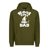 Army Green Reel Cool Dad fathers day fishing adventure Premium Hoodie - tuanDangUi