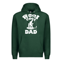 Sports Green Reel Cool Dad fathers day fishing adventure Premium Hoodie - tuanDangUi