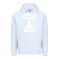 White Reel Cool Dad fathers day fishing adventure Premium Hoodie - tuanDangUi