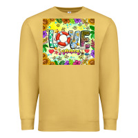 Antique Gold Love Summer Premium Sweatshirt - CowhideDigitalArt