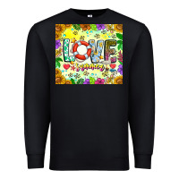 Black Love Summer Premium Sweatshirt - CowhideDigitalArt