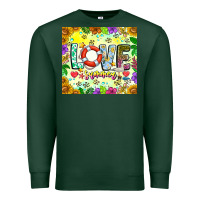Sports Green Love Summer Premium Sweatshirt - CowhideDigitalArt