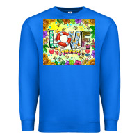 True Royal Love Summer Premium Sweatshirt - CowhideDigitalArt